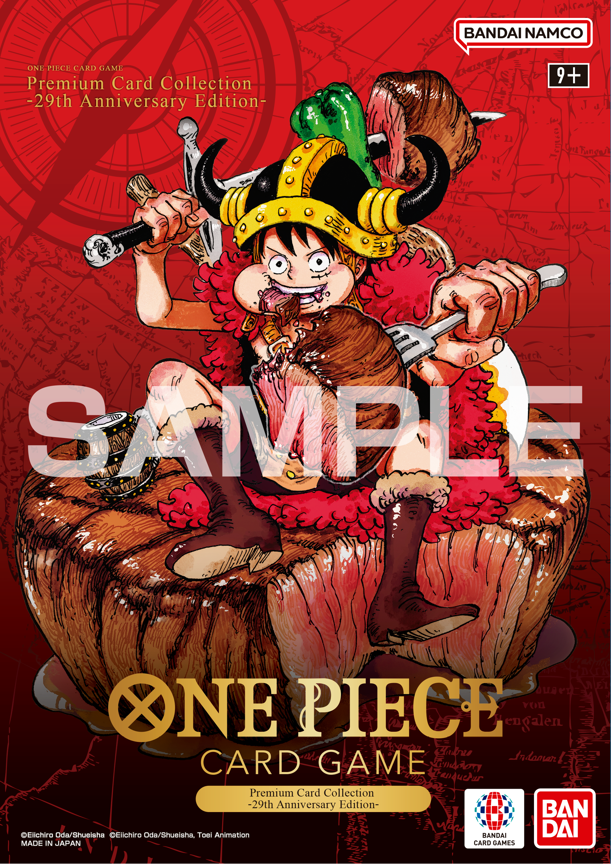 ONE PIECE CARD GAME PREMIUM CARD COLLECTION 29TH ANNIVERSARY JAPANESE EDITION